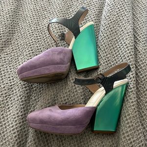 Dries Van Noten Platform Heels